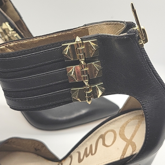 Sam Edelman Claire Black Pumps Sz 5.5 - Picture 7 of 9